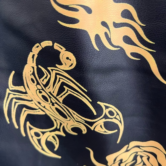 NWT Jaded London tattoo print vegan leather trousers - Picture 3 of 11